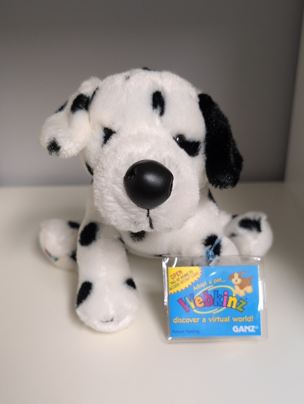 ❤️NWT❤️ Webkinz Dalmation Dog New With Sealed Tag GANZ Y2K Collectible